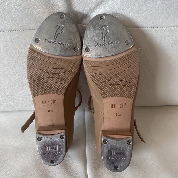 BLOCH TAP DANCE SHOE WOMENS 8.5 TAN - Picture 6 of 10